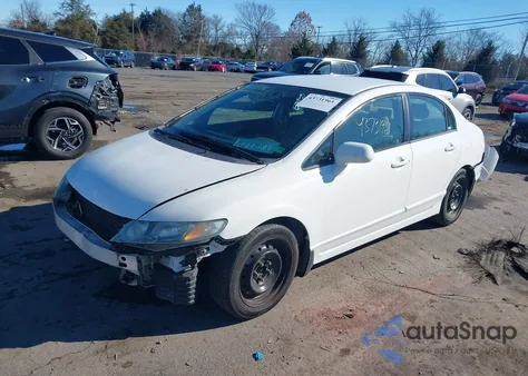 2009 Honda Civic Lx из США, поврежденный, VIN 2HGFA16539H526469